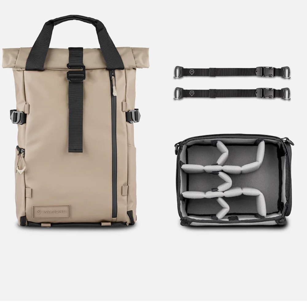 WANDRD 21 L PERVKE Beige Camera Backpack